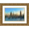 thumbnail image 1 of Manlove, David 32x23 Gold Ornate Wood Framed with Double Matting Museum Art Print Titled - PixelWestminster, 1 of 4