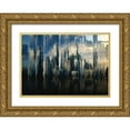 thumbnail image 1 of Manlove, David 32x24 Gold Ornate Wood Framed with Double Matting Museum Art Print Titled - City in the Sky, 1 of 4