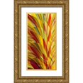thumbnail image 1 of Manlove, David 9x14 Gold Ornate Wood Framed with Double Matting Museum Art Print Titled - Flower Petals, 1 of 4
