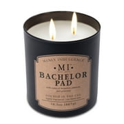 Manly Indulgence Bachelor Pad Scented Jar Candle - Classic Plus - 2 Wick - 16.5 oz - 60h Burn