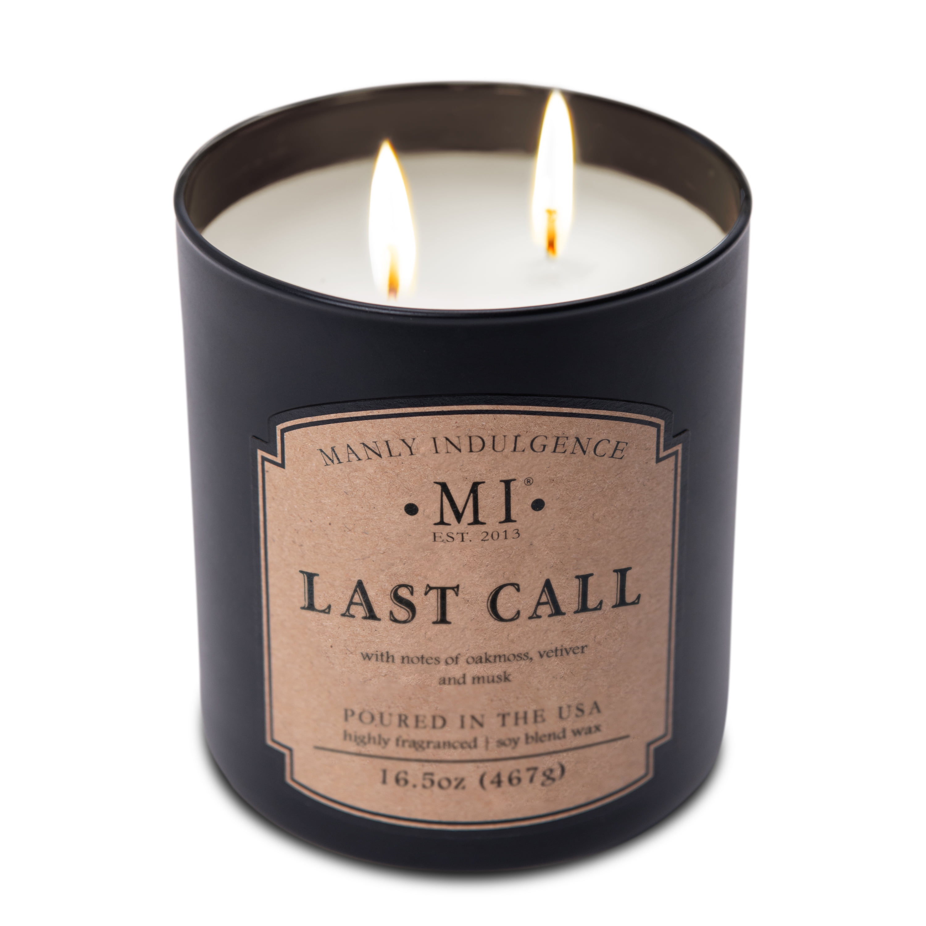 Last Call Black Soy Blend 2-Wick Jar Candle