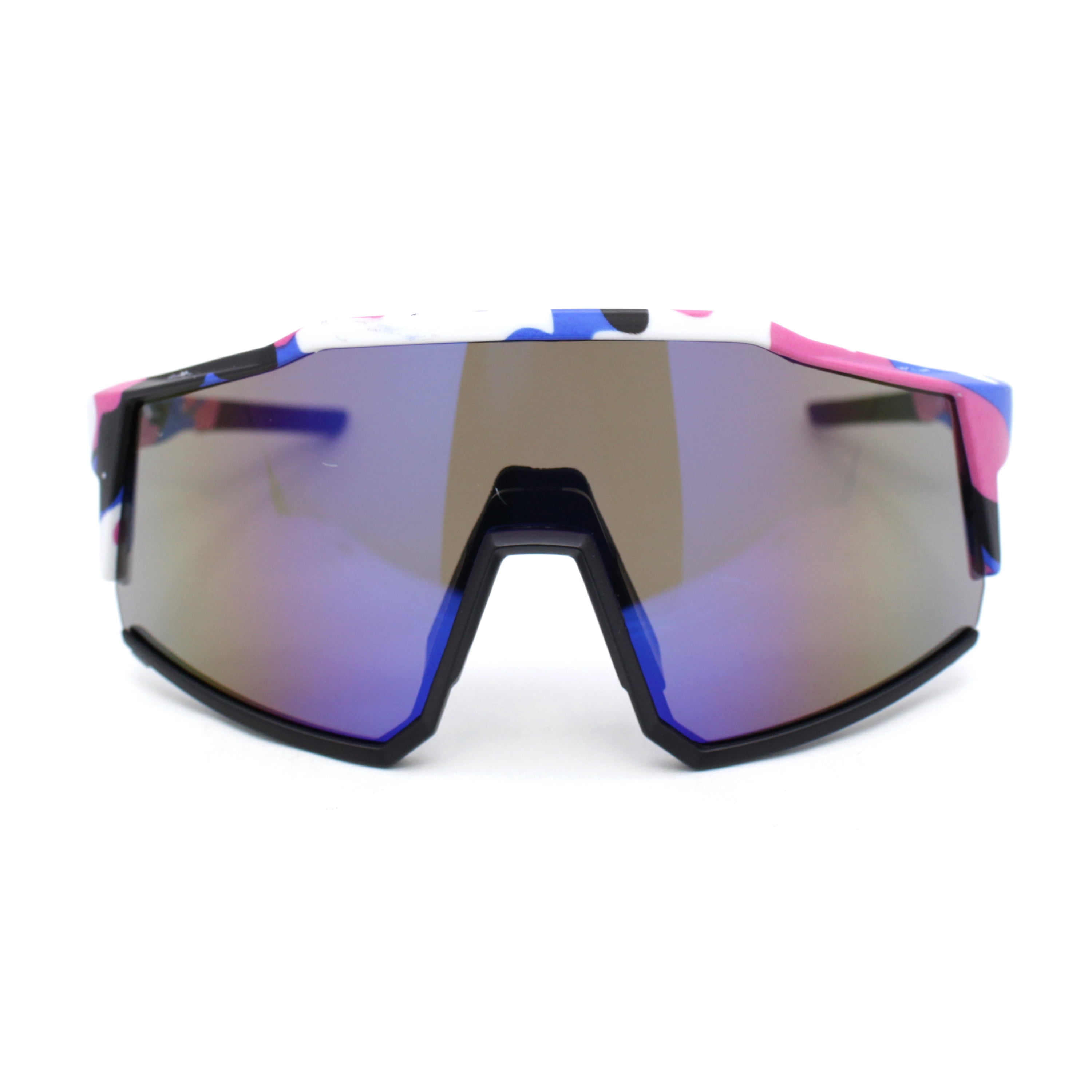 Manly Modern Camouflage Print Oversize Shield Wrap Plastic  display picture 2