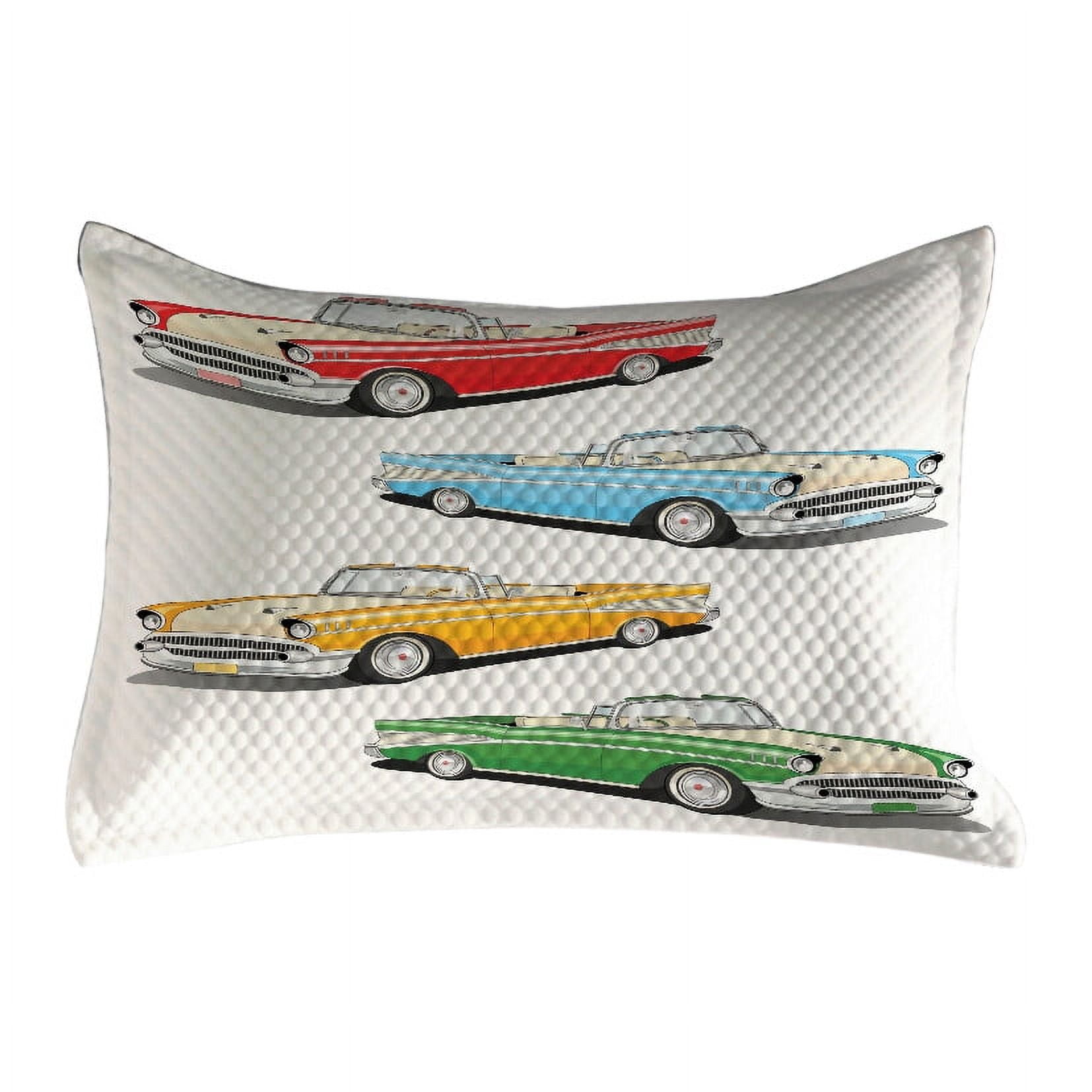 Classic Car 3-Piece Quilted Bedding Set GFTOMA971