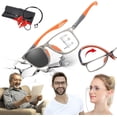 thumbnail image 1 of Manlykicks Sports Ultra-Light Anti-Blue Light Presbyopic Glasses, Manly Kicks Reading Glasses Men, Manlykicks Reading Glasses (+2,Orange Discoloration), 1 of 8