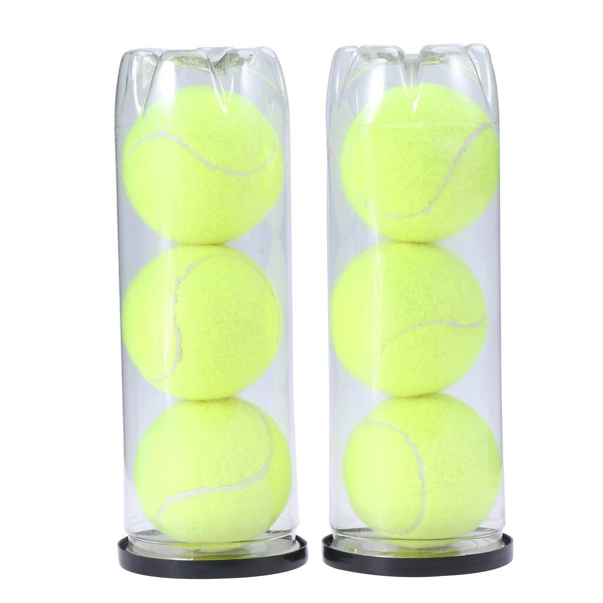 Manmeipuer 6pcs Tennis Balls Can Practice Tennis Balls Championship