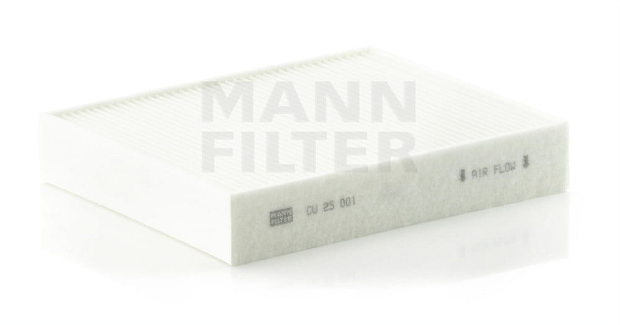 Mann-Filter CU 25 001 Cabin Air Filter Fits select: 2012-2018 BMW 328, 2021-2022 BMW 330XI