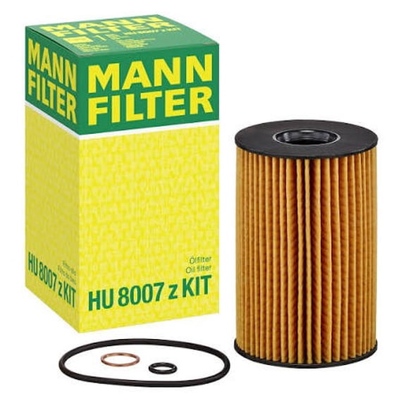 Mann-Filter OEM Oil Filter HU 8007 Z For Rolls-Royce Dawn Ghost Wraith 6.6L V12 2010-2019