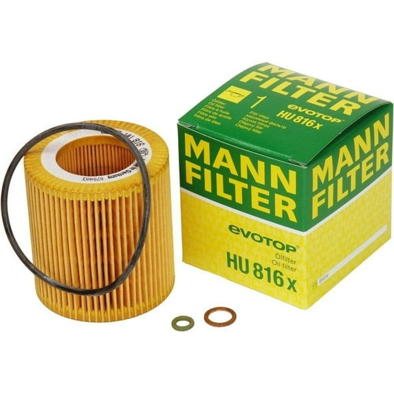 Mann HU816X Motor Oil Filter Fits BMW Vehicles