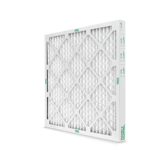 Mann+Hummel 18x18x2 MERV 11 Pleated HVAC AC Furnace Air Filters. Quantity 4. (Exact Size: 17.75 x 17.75 x 1.75 Inches)