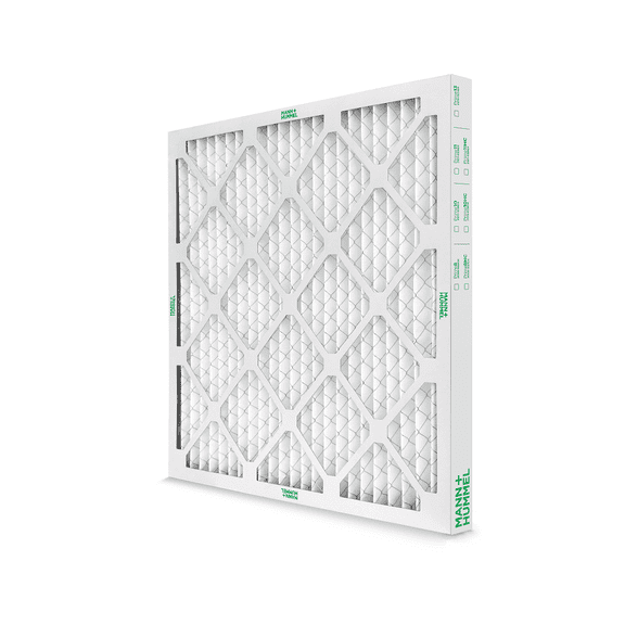 Mann+Hummel 18x25x2 MERV 8 Pleated HVAC AC Furnace Air Filters. Case of 12. (Exact Size: 17.5 x 24.5 x 1.75 Inches)