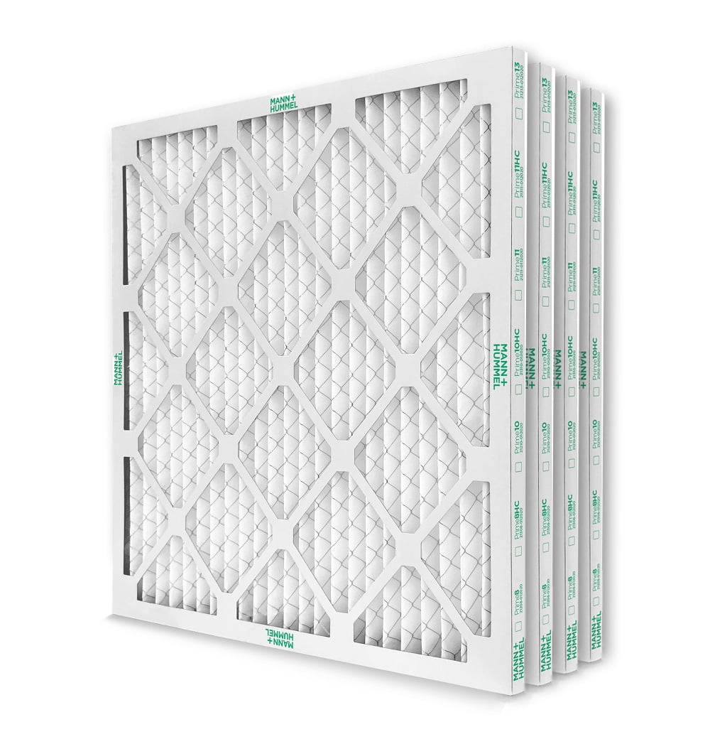 Mann+Hummel 20x23x1 MERV 8 Pleated HVAC AC Furnace Air Filters. 4 Pack. (Exact Size: 19.5 x 22.5 x 0.75 Inches)