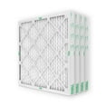 thumbnail image 1 of Mann+Hummel 20x25x2 MERV 8 Pleated HVAC AC Furnace Air Filters. 4 Pack. (Exact Size: 19.5 x 24.5 x 1.75 Inches), 1 of 7