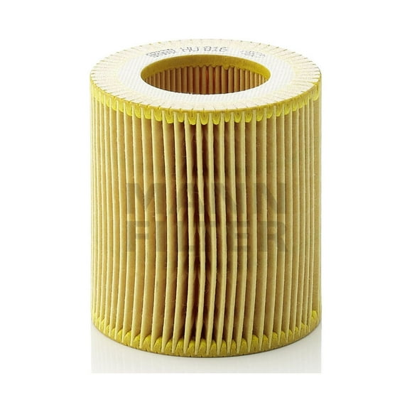 Mann-Hummel HU 816 X - Oil Filter Element - Metal Free Fits select: 2007-2013 BMW 328, 2007-2017 BMW X3