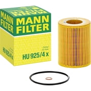 MANN-FILTER HU 925/4 X - Cartridge Oil Filter Replacement with Oil Drain Plug Gasket for select BMW