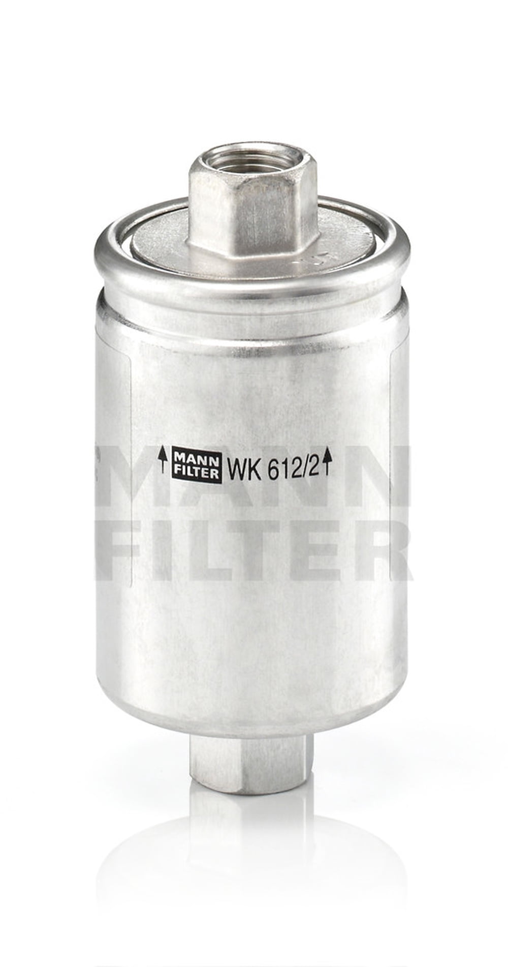 Mann-Hummel WK 612/2 - Inline Fuel Filter-Gasoline Fits select: 2004-2009 JAGUAR XJ8, 1997-2006 JAGUAR XK8