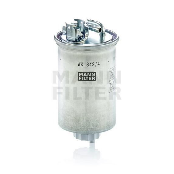 Mann-Hummel WK 842/4 - Inline Fuel Filter Fits select: 1998 VOLKSWAGEN JETTA, 1996-1997 VOLKSWAGEN PASSAT