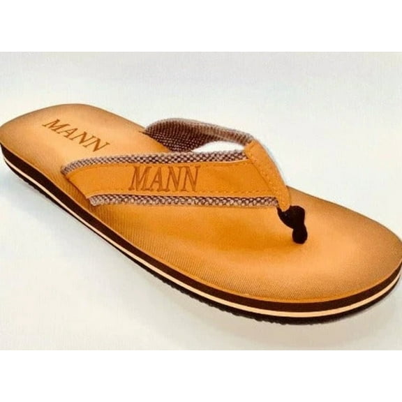 Mann - Men's Casual Summer Flip Flop Sandals by Mann