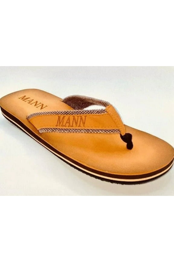 Mann - Men's Casual Summer Flip Flop Sandals by Mann