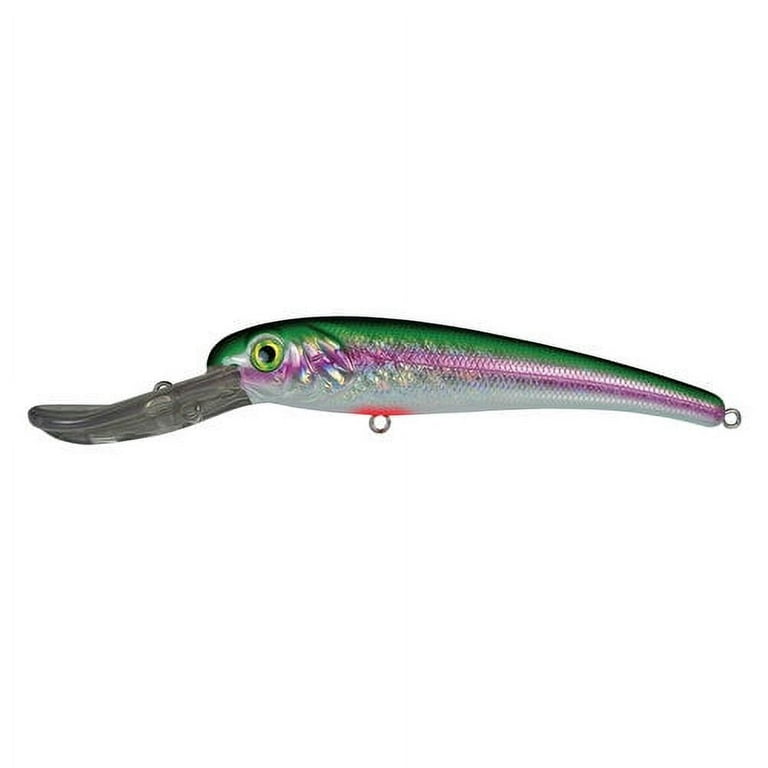 Mann's Bait Company Heavy Duty Stretch 25+ Holographic Hard Bait, Green  Mullet