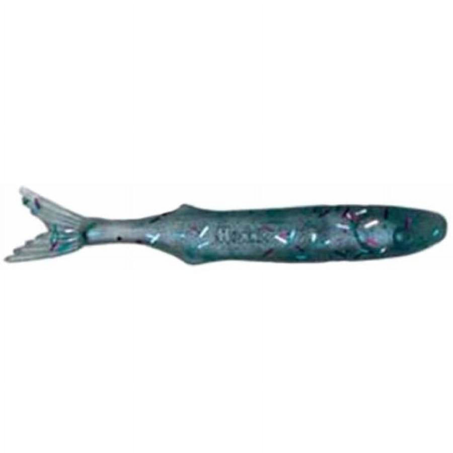 Mann's Bait Company Shadow Fishing Lure, Pack of 100, 4.5, Blue Ice 