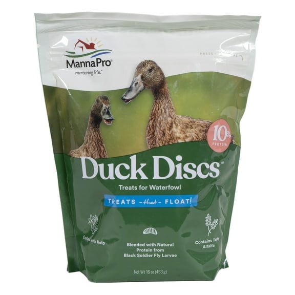 Manna Pro Duck Disc Treats for Waterfowl 16 oz