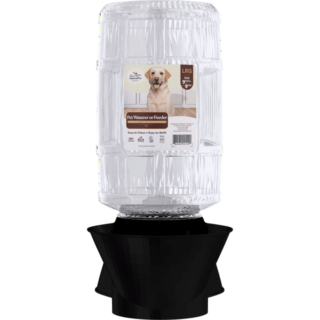 Manna Pro Automatic Dog Waterer/Feeder, Large