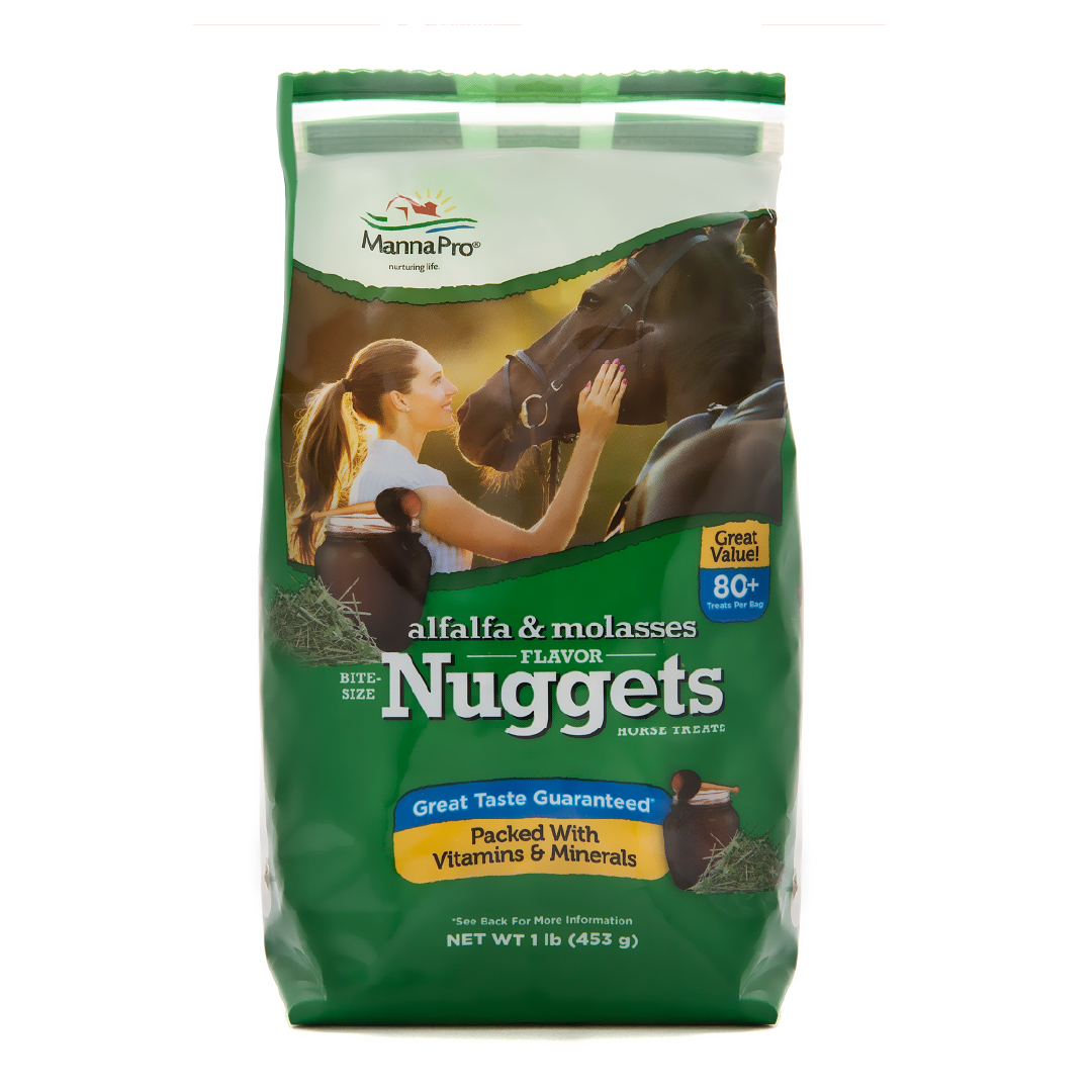 Manna Pro BiteSize Nuggets for Horses Horse Training Treats