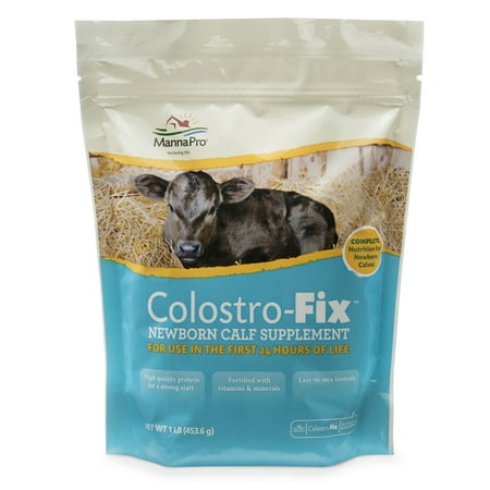 Manna Pro Colostro-Fix Newborn Calf Dietary Supplement, 1 lb
