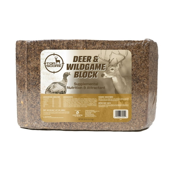 Manna Pro Deer & Wild Game Attractant Block, 20 lb