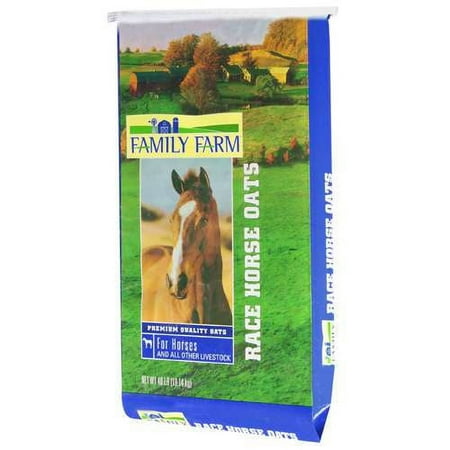 Manna Pro Family Farm Race Horse Oats Animal Feed, 40 lbs.