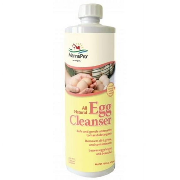 MannaPro Egg Cleanser Removes Dirt, Grime & Contaminants 16-Ounce
