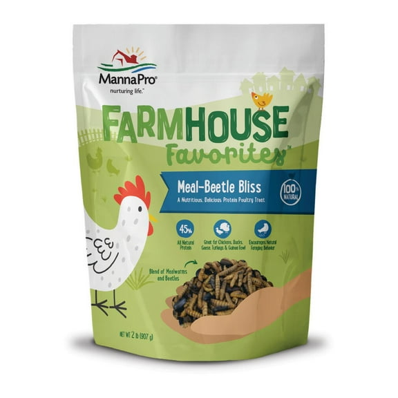 Manna Pro Farmhouse Favorites Meal Beetle Bliss 2lb