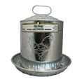 thumbnail image 1 of Manna Pro Harris Farms Hanging Galvanized Steel Chicken Waterer 2 Gallon, 1 of 4