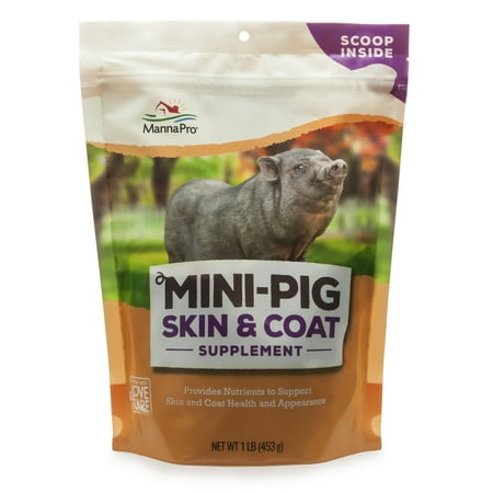 Manna Pro Mini-Pig Skin and Coat Supplement 1 lb