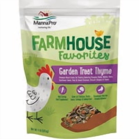 Manna Pro Products (formerly Promika) Manna Pro Farmhouse Favorites Thyme Garden Treat - Pack of 10