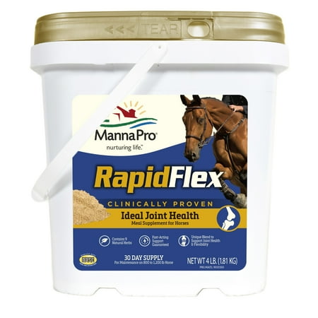 Manna Pro Rapid Flex Complete Joint Supplement for Horses, 4 lbs.