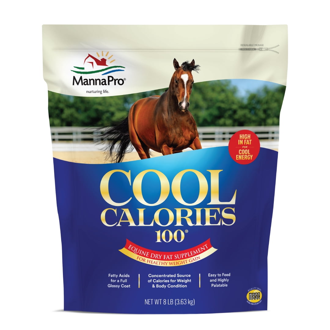 Manna Pro Start to Finish Cool Calories 100, Equine Dry Fat Supplement