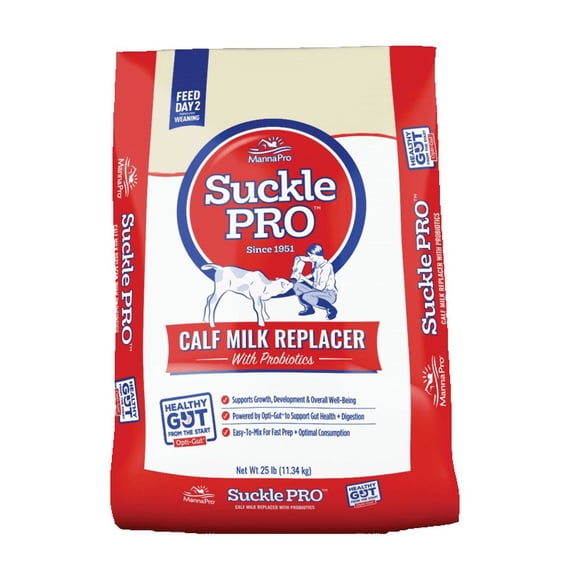 Manna Pro Suckle Pro Calf Milk Replacer 25lb