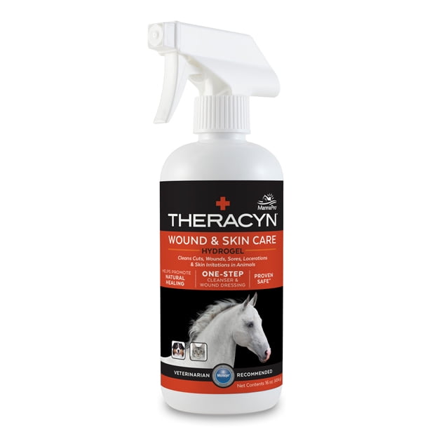 Manna Pro Theracyn Wound and Skin Care Hydrogel for Horses, 16 oz