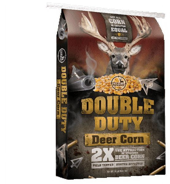 Manna Pro Top Score Double Duty Deer Corn, 35lb Bag, High Protein, Energy-Boosting
