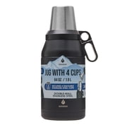 Manna Stack Jug, 64 Ounce Black