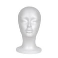 thumbnail image 1 of Mannequin Female Neck Head Model Hair Hat Wig Glasses Stand Display, 1 of 5