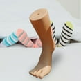 thumbnail image 1 of Mannequin Foot Display Medium Stocking, Mannequin Foot Model, Display Jewelry Display Stand, Toe Separate Mannequin, Foot Sock Display for Retail Socks skin color right, 1 of 9