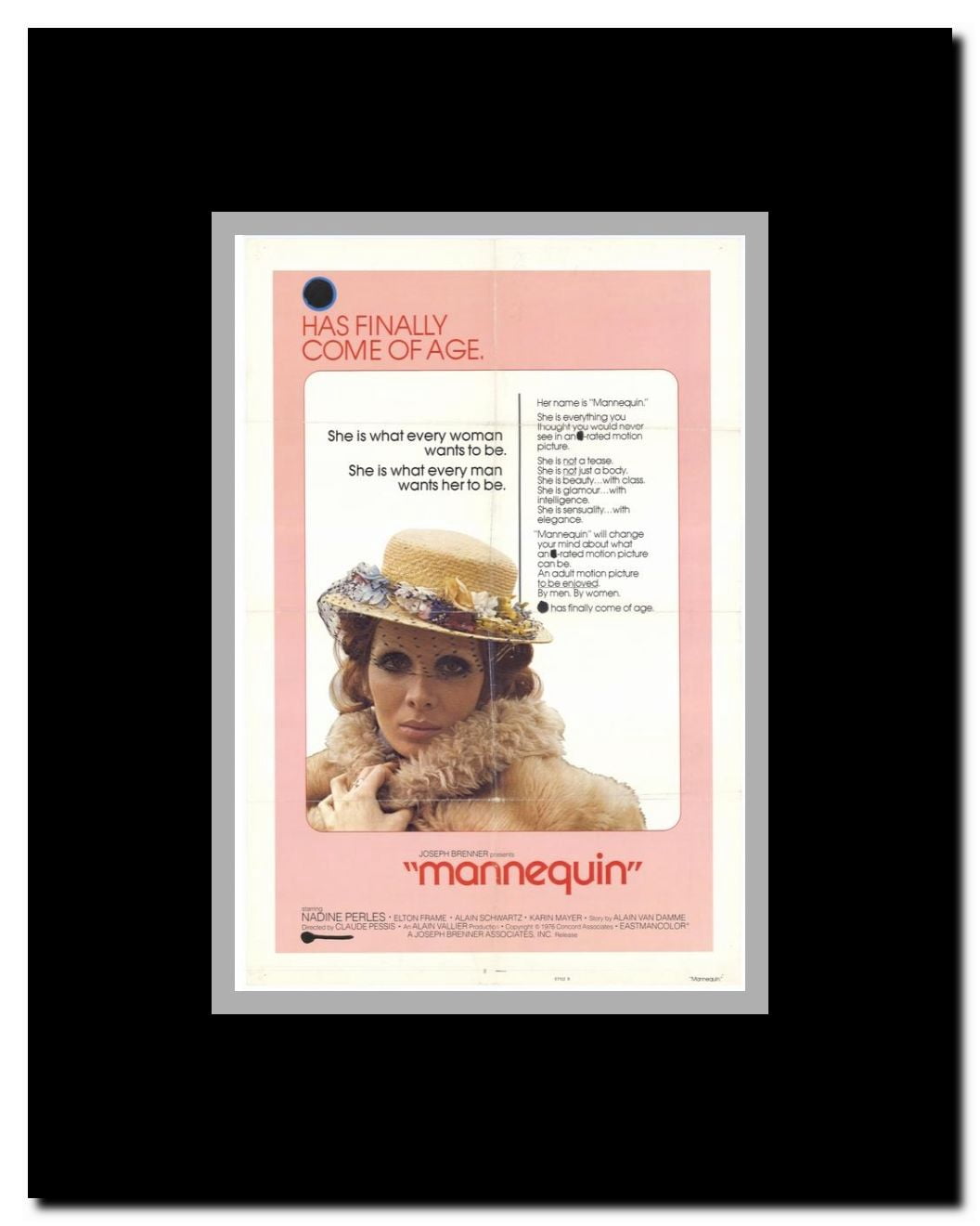 Mannequin Framed Movie Poster