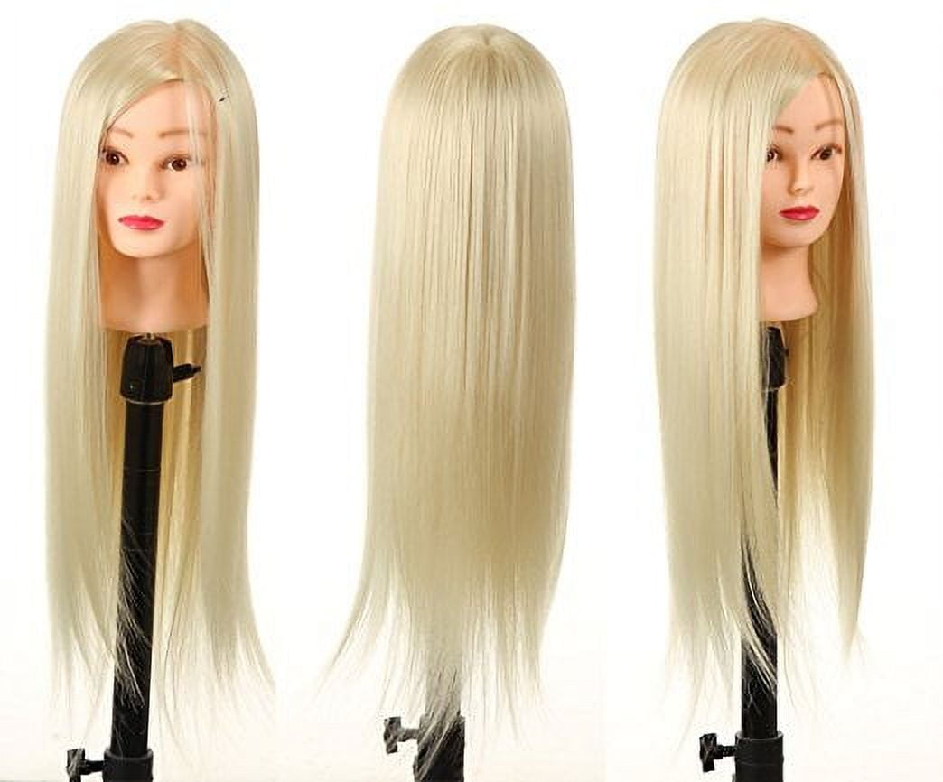 26-28 100% Yaki Hair Mannequin Head Training Head Cosmetology Manikin Head Doll