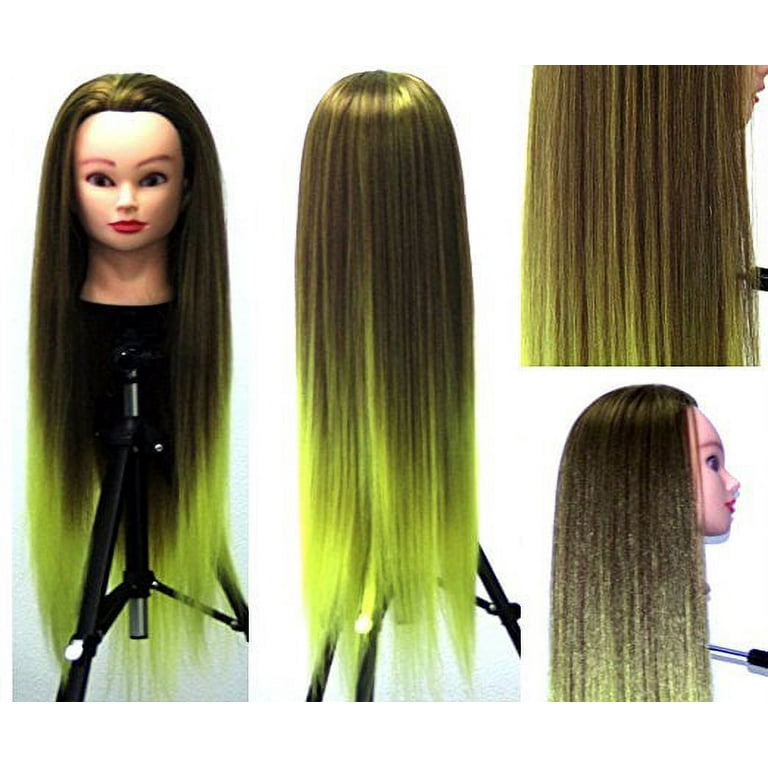 Mannequin Head Doll For Hairstyle Training Hairdressing Styling Practice  New