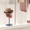 thumbnail image 1 of Mannequin Head Model Hat Display, Head Headphones Rack Manikin Head Model with Base for Halloween Hat Headphones Headset brown, 1 of 10