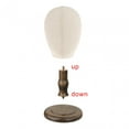 thumbnail image 1 of Mannequin Head s Display Model Kids Professional Freestanding Stand Holder Hat Display Holder Stand for Home Salon Shop Dark Brown, 1 of 10