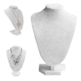 thumbnail image 1 of Mannequin Velvet Necklace Pendant Chain Jewelry Bust Neck Display Stand Holder Jewelry Display Collars Necklace Mannequin Packag, 1 of 5