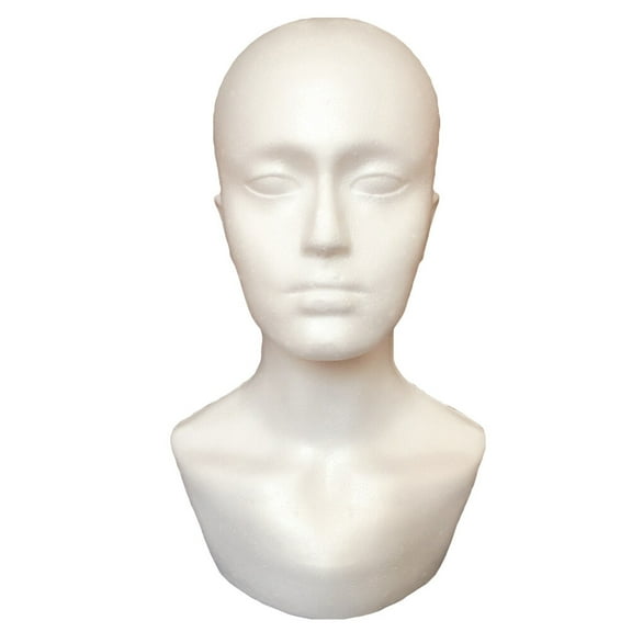 UPOUART male model display stand Mannequin Head Display Hair Students Learning Aid 1Pack